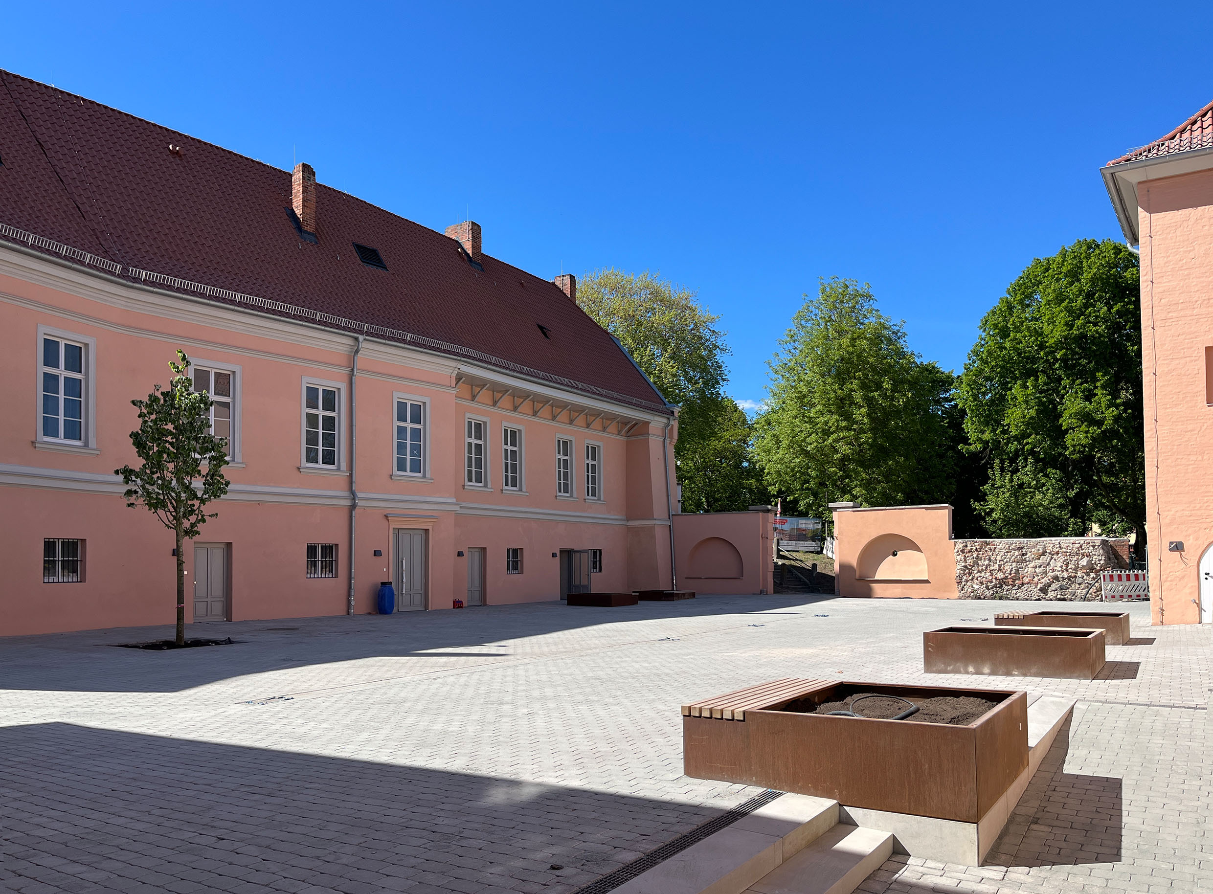 09.05.2025: Schloss Hoya, Baustellenfotos